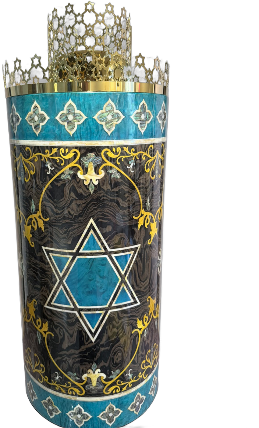 Teal Magen David Case — photo 1