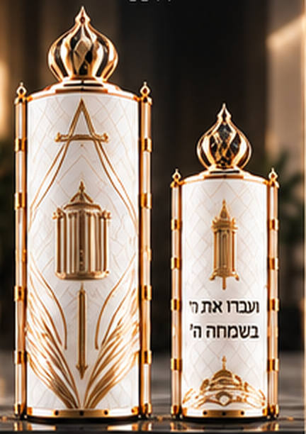תמונת המחשה זמנית — הזוג המלא: תיק תורה ותיק הפטרה, שבט לוי