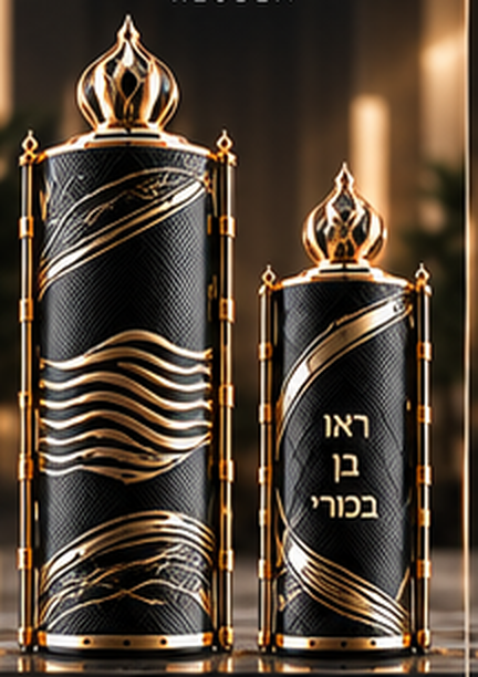 תמונת המחשה זמנית — הזוג המלא: תיק תורה ותיק הפטרה, שבט ראובן