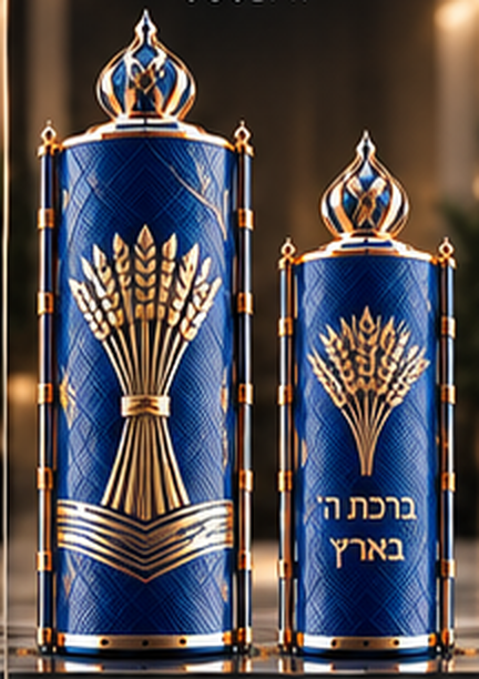 תמונת המחשה זמנית — הזוג המלא: תיק תורה ותיק הפטרה, שבט יוסף