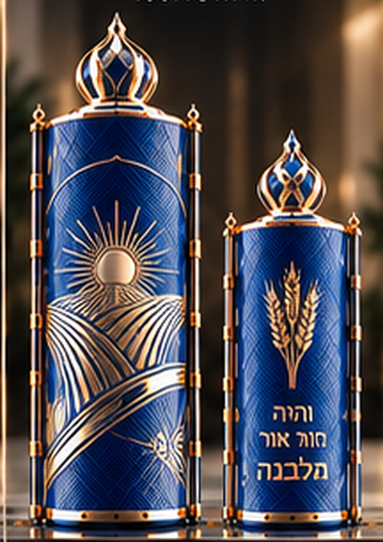 תמונת המחשה זמנית — הזוג המלא: תיק תורה ותיק הפטרה, שבט יששכר